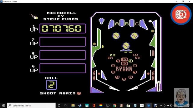 Microball (Retro Pinball Game) [C64 / Emulated] [Antstream] (for lvlupscore.com) 201,450 pts. смотреть онлайн