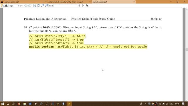 Java Practice Exam 2 смотреть онлайн