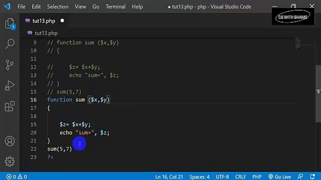 Function and type of function in PHP | PHP tutorial for beginners #13 смотреть онлайн