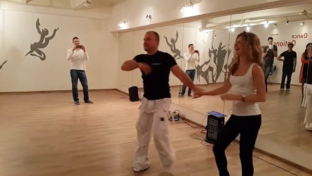 Резюме урока по сальсе. Продолжающие смотреть онлайн