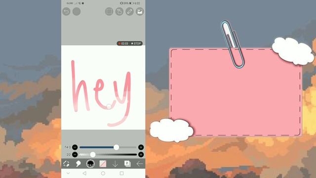 Gradient Text tutorial on Ibis Paint X смотреть онлайн
