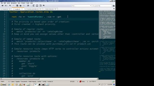 Rails Demo - Single User Twitter смотреть онлайн