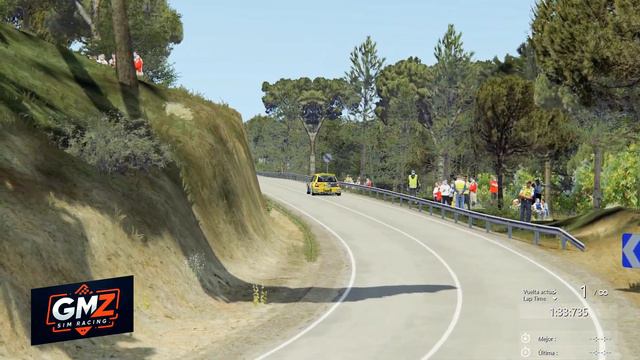 Renault Clio S1600 Shakedown La Nucia - Assetto Corsa смотреть онлайн