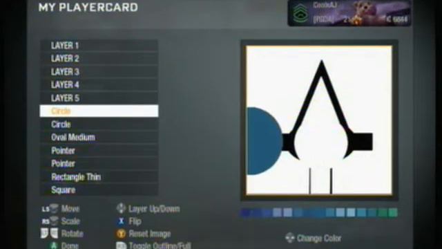 Black Ops: How to make the Assassin's Creed logo Tutorial смотреть онлайн