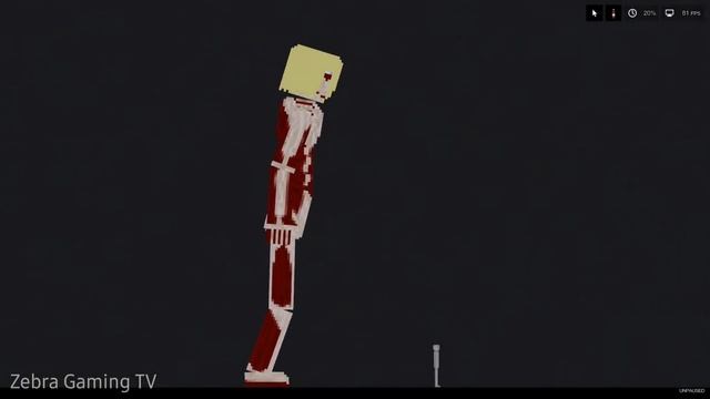 MUI Goku vs Attack on Titan - People Playground 1.19.2 смотреть онлайн