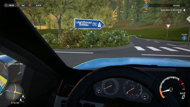 Autobahn Police Simulator 2 - Performing a Traffic Spot Check on a lorry & finding drugs смотреть онлайн