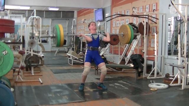 Маклаков Тимур, 14 лет, вк 50 Толчок 75 кг Личный РЕКОРД! смотреть онлайн