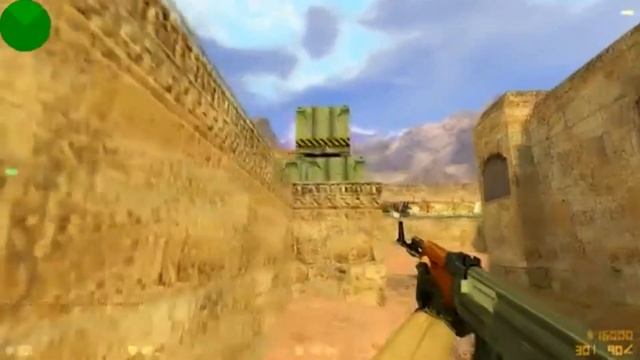 Раскидки на de_dust2 в CS 1.6. смотреть онлайн