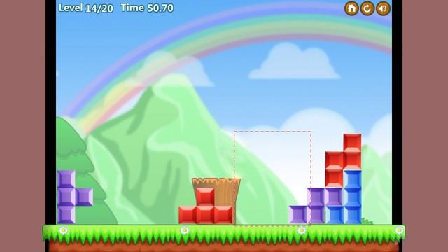 Детский тетрис | Colorful box puzzle - GF4Y.COM смотреть онлайн