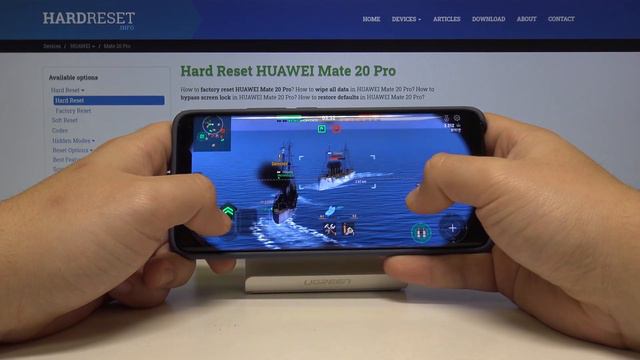 World of Warships on HUAWEI Mate 20 Pro – FPS Checkup / High Graphics Test смотреть онлайн