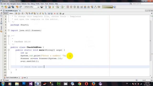 How to Check Odd or Even Number from Java Netbeans смотреть онлайн