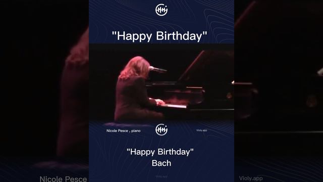 How to play "Happy Birthday" Like Beethoven, Chopin, Brahms, Bach and Mozart Piano by Nicole Pesce смотреть онлайн