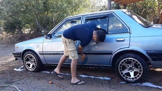 limpieza de mi NISSAN SUNNY B11 SR20LOWPORT смотреть онлайн