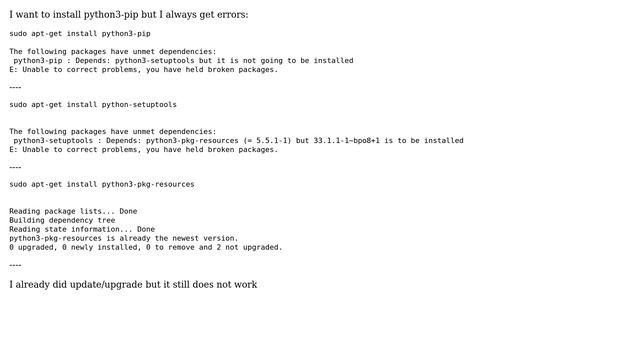 Unix & Linux: Unable to install python3-pip on Debian 8 (3 Solutions!!) смотреть онлайн