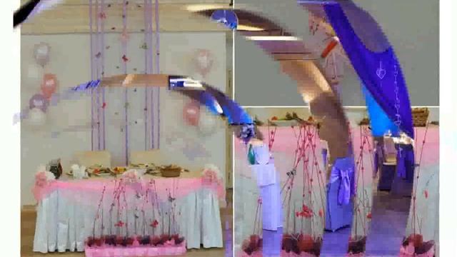 Украшения Банкетного Зала На Свадьбу смотреть онлайн