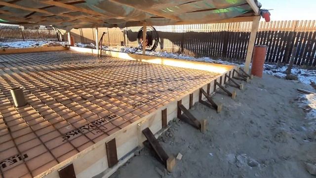 Подготовка плиты фундамента к заливке бетоном смотреть онлайн