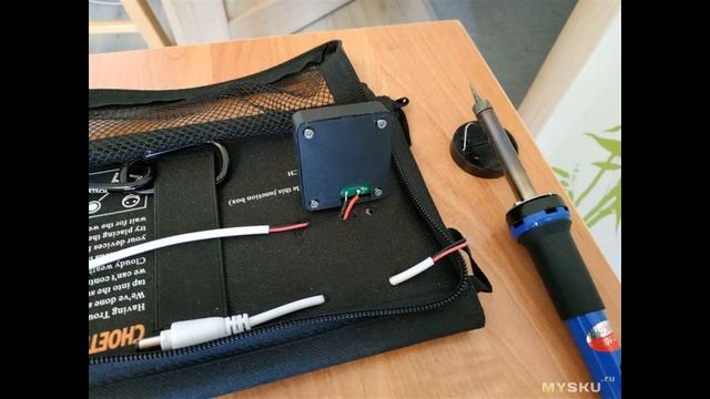 Cолнечная панель для туриста Choetech SC001. Часть 2. Или модульные зарядка 18650/Powerb... | #Обзо