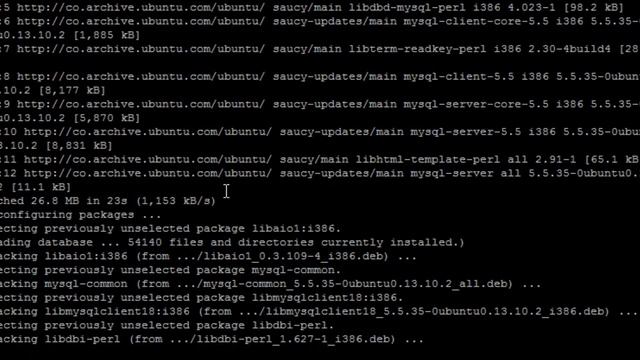 Ubuntu : Instalacion MySQL como Servidor de Base de Datos смотреть онлайн