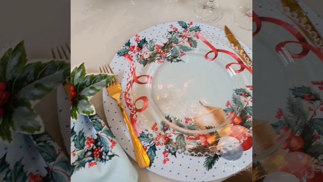 Coleção Azevinho - Mesa Posta de Natal 2021 Les Amis Mesa e Decor смотреть онлайн