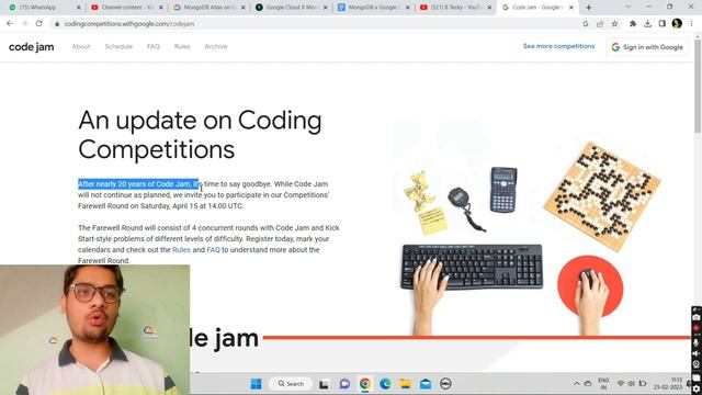 Google Code Jam Important Update || Amazing Google Prize смотреть онлайн