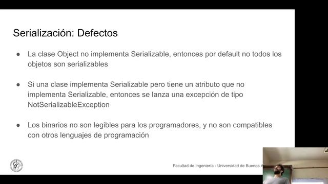 Teórica/Práctica 25/10. Persistencia Parte 2: Serialización смотреть онлайн