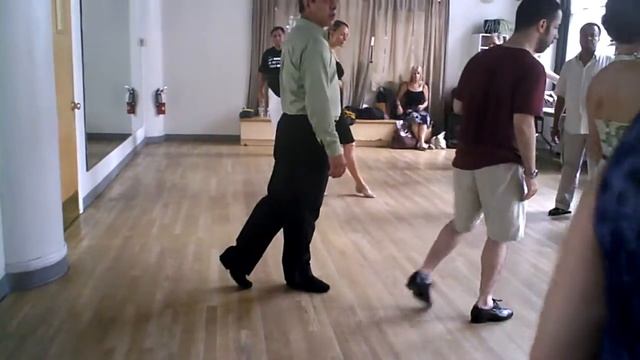 Argentine Tango Workshop: Jorge Torres - Balance exercises смотреть онлайн