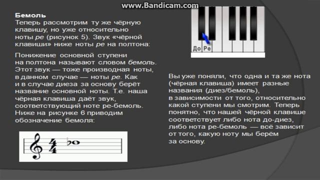 Знаки альтерации в музыке смотреть онлайн