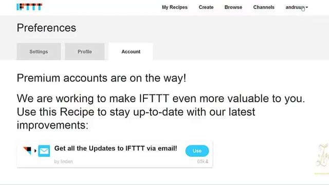 Как зарегистрироваться на сервисе ifttt.com,его настройки, и настройка кросспостинга Урок№75. смотреть онлайн