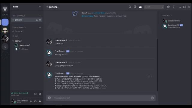 Discord Music Bot Berakása/Fredboat