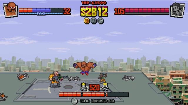 Double Dragon Gaiden : Rise of the Dragons gameplay session #9. смотреть онлайн