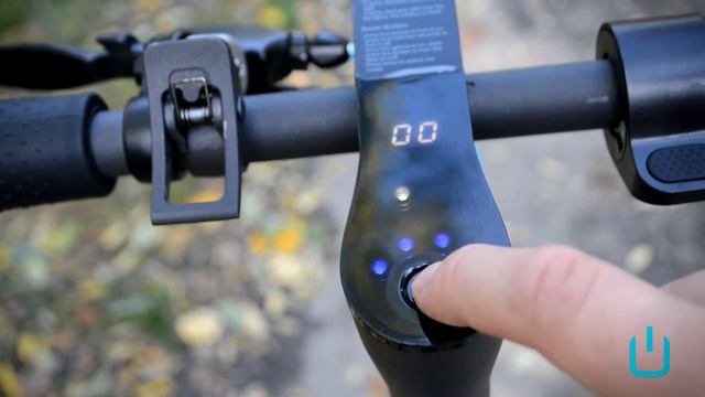 URBiS U3 electric scooter (Turn light on/off) смотреть онлайн