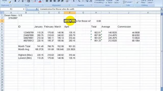 Excel 2007: Text Wrap Within Cell смотреть онлайн