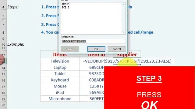 Jump To A Cell Reference Within An Excel Formula смотреть онлайн