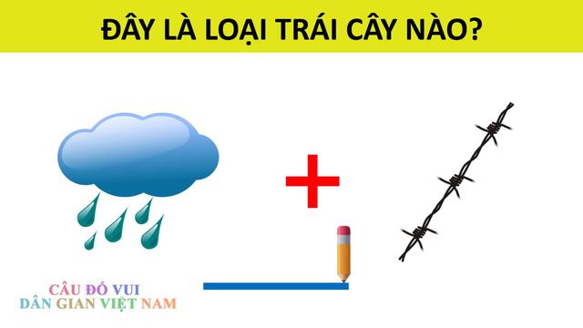 Câu đố vui đoán tên các loại trái cây, rau, củ quả qua hình ảnh смотреть онлайн