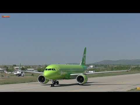 Посадка Airbus A 320 neo смотреть онлайн