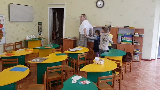 Открытый урок в садике.Паливода Никита. смотреть онлайн