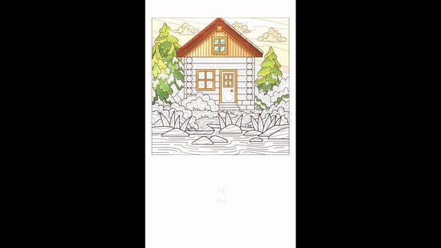 Almost TWO HOURS of relaxing visual ASMR - ALL of January's Color By Numbers смотреть онлайн