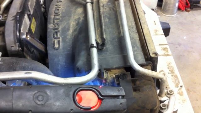 Jeep Liberty Diesel Timing Belt Replacement Part 2 - Radiator and Intercooler Removal смотреть онлайн