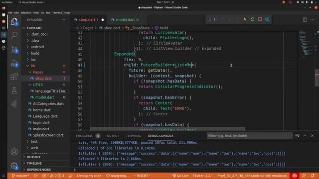 Flipkart clone using Flutter | Beginner| 15 | Day 108 смотреть онлайн