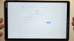 Lenovo Tab M10+ | Как добавить гугл на Lenovo Tab M10+ / Как удалить аккаунт гугл на Lenovo Tab M10