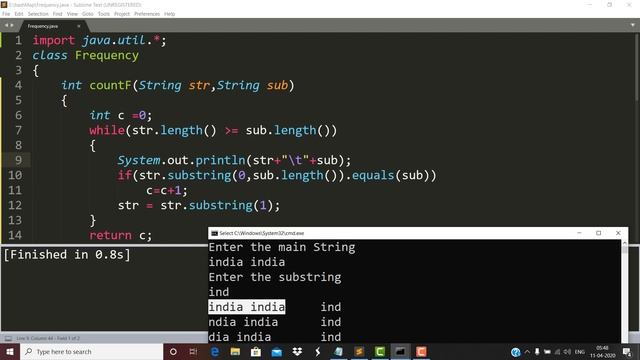Frequency of a Substring смотреть онлайн