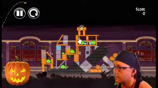 ANGRY BIRDS HALLOWEEN EDITION (Wii) First Time Playing смотреть онлайн