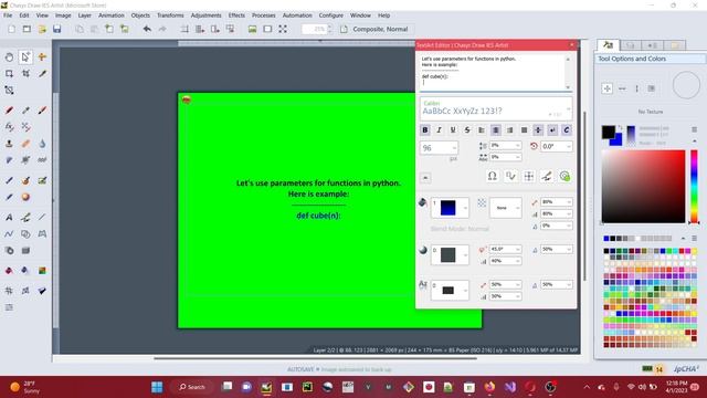 Python tutorial - ( Parameters in functions ) смотреть онлайн