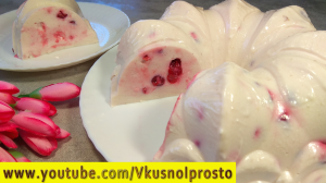 Восхитительный  Десерт  Без Выпечки, Нежный, Лёгкий Десерт из Творога и Йогурта 🍨🍦👨🍳👌