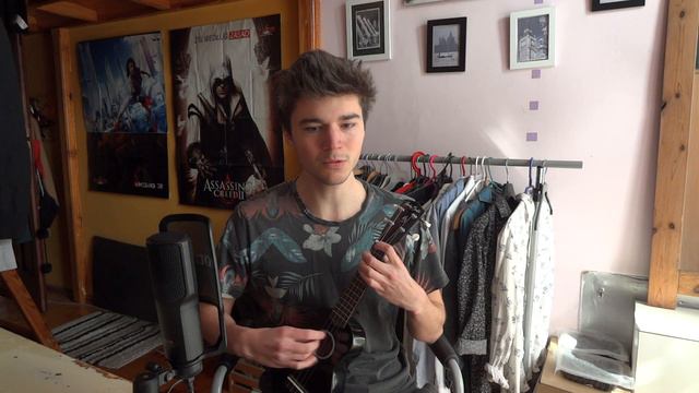 Polish guy tries spontaneous English + Remember Me Cover смотреть онлайн