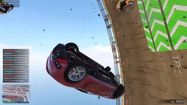 RAMP CAR STUNTS, DEMO DERBY +MORE! || GTA 5 Online || PC (Funny Moments) смотреть онлайн