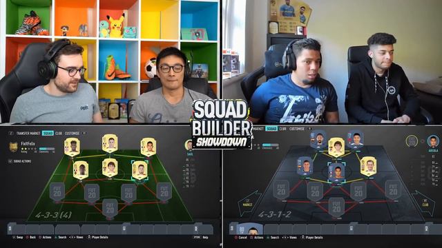 TWO PLAYER Squad Builder Showdown!!! JOAO FELIX!!! Fifa 20 2vs2 Squad Builder Showdown смотреть онлайн