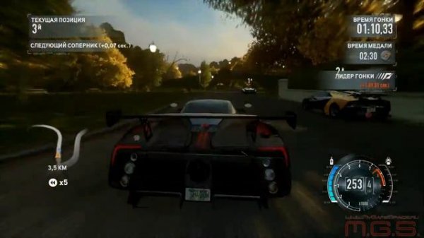 NFS The Run - Геймплей Pagani Zonda Cinque