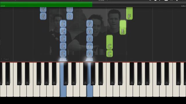 Blink 182 - All the Small Things Piano Tutorial Intermediate смотреть онлайн