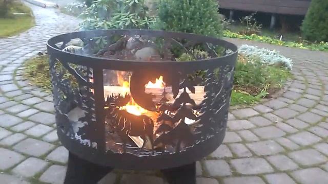 ОЧАГ-ЧАША ДЛЯ КОСТРА НА ДАЧУ смотреть онлайн